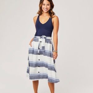 Carve Designs Rowan Skirt For Women – 20 Inch A-Line Swim Skirt With Foldover Waist